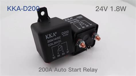 200a High Current Automotive Relay 12v 2 4w Car Relay For Car Motor