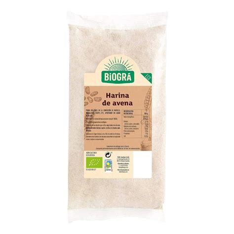 Harina Avena BIOGRA 500 Gr BIO