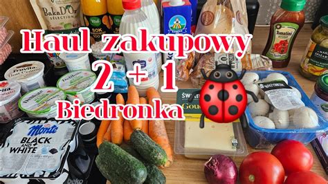 Haul Zakupowy Biedronka Tygodniowe Zakupy 2 1 YouTube