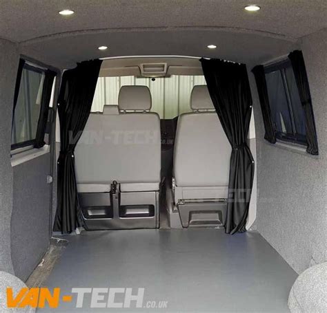 Vw Transporter Blackout Curtains Vw T4 T5 T51 T6 T61 Vans 8 Van Tech