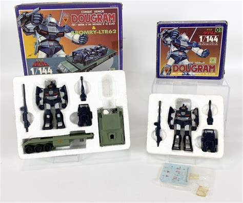 レア超合金 Takara タカラ Combat Armor Dougram 太陽の牙ダグラム 1144 コレクションシリーズ 2個セット 箱