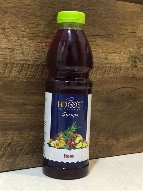 Hdees Recipe Syrup Sharbat Packaging Size Ml Packaging Type