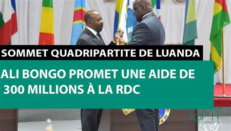 Reportage Sommet Quadripartite De Luanda Ali Bongo Promet Une Aide