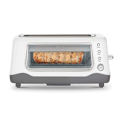 Dash Clear View Toaster Extra Wide Slot Toaster With See Through