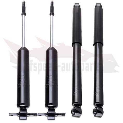 4pcs Front Rear Full Set Shock Strut Assembly For Dodge Ram 1500 2500