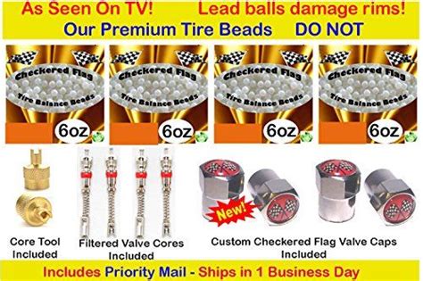 Descendants Costumes Tire Beads By Checkered Flag Tires No Lead And No