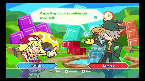 Puyo Puyo Tetris Story Mode Part Youtube