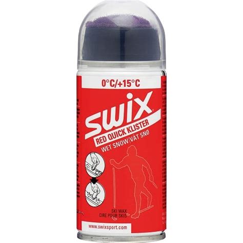 Swix Red Quick Klister 150ml Cross Country Skier Cross Country Skis