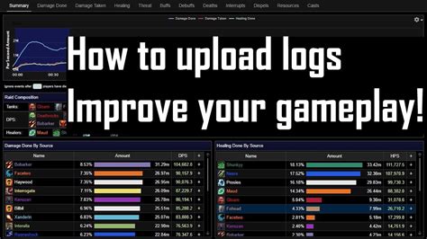 How To Log With Warcraft Logs Youtube