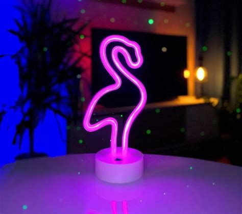 Lampka LED FLAMING NEON USB BATERIE Na PREZENT Inna Marka Sklep