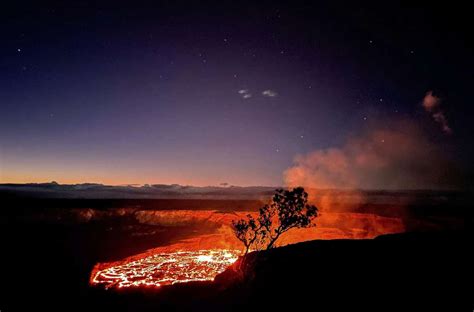 Vulkan Kilauea Spuckt Wieder Lava