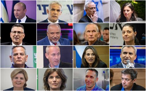 Whos Who In The Bennett Lapid Government The Times Of Israel