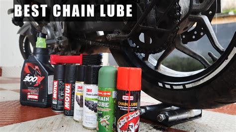 Best Chain Lube How To Clean And Lube Motorcycle Chain Youtube