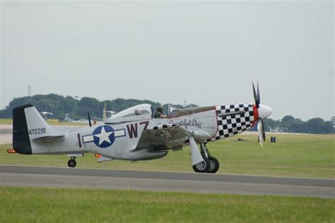 Vintage Usaaf P51 Mustang Bombardeiro Escolta E Avião De Combate De