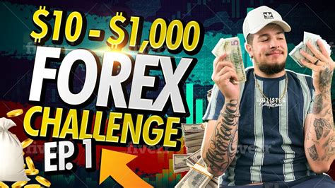 Turning 10 1 000 FOREX CHALLENGE Ep 1 LIVE TRADING YouTube