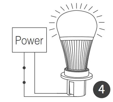 MiBOXER FUT012 9W RGB CCT LED Bulb Instructions