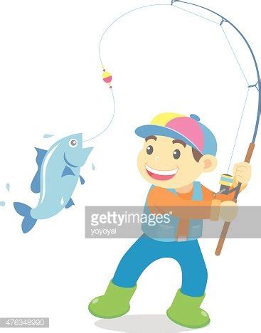 Cartoon Fishing Stock Clipart | Royalty-Free | FreeImages