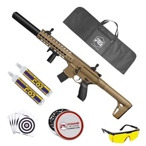 Rifle Sig Sauer Mcx Tan Chumbinho Mm Kit Prime Guns