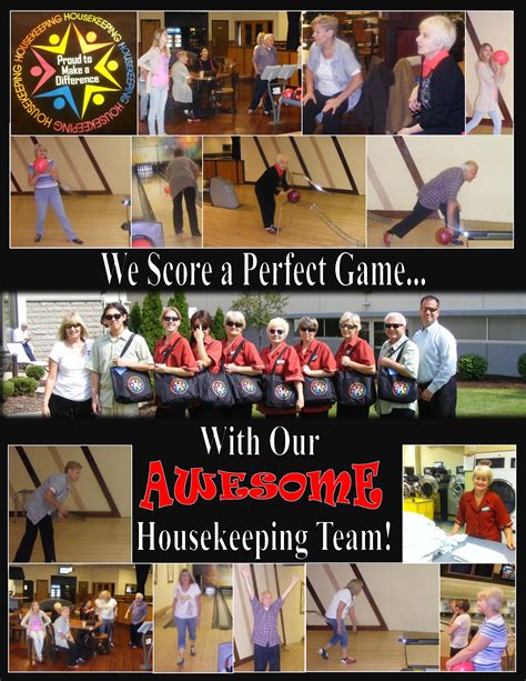 Housekeeping Week 2013 | Housekeeping, Hilton garden inn, Perfect game