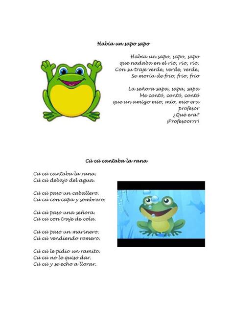 Colección De Canciones Infantiles Ordenadas Por Temas Imagenes Educativas