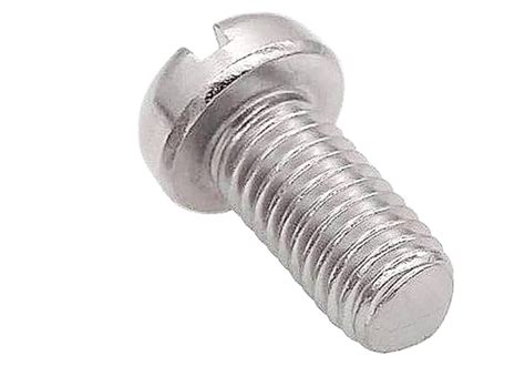 M X Mm A Stainless Steel Slotted Cheese Head Machine Screw U