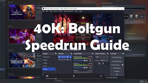 Warhammer 40000 Boltgun Speedrun Setup Guide Youtube