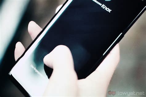 Is This A Teaser For Samsungs In Screen Fingerprint Sensor Lowyatnet