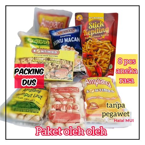 Jual Cemilan Makanan Oleh Oleh Khas Balikpapan Kalimantan BONTINGS