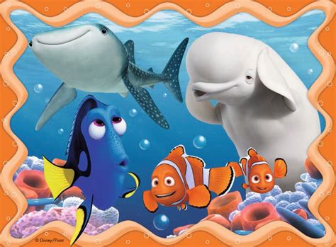 RAVENSBURGER Puzzle Hledá se Dory Plaveme 4v1 12 16 20 24 dílků