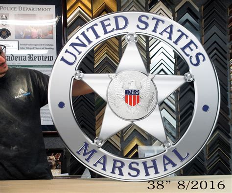 U.S. Marshal Projects from Badge Frame