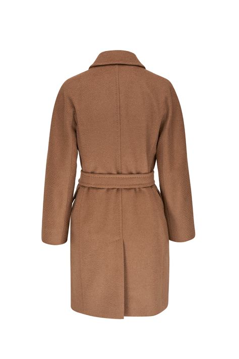 Max Mara Bingo Brown Wool Belted Coat Mitchell Stores