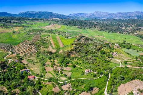 Andalusia Landscape Countryside Road Stock Image Colourbox