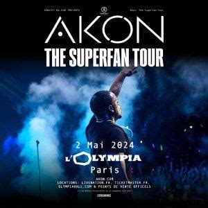 Akon en concert à L Olympia en mai 2024 Billets Places