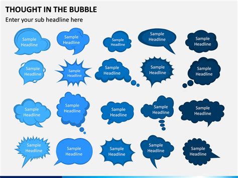 Thought In The Bubble Powerpoint And Google Slides Template Ppt Slides