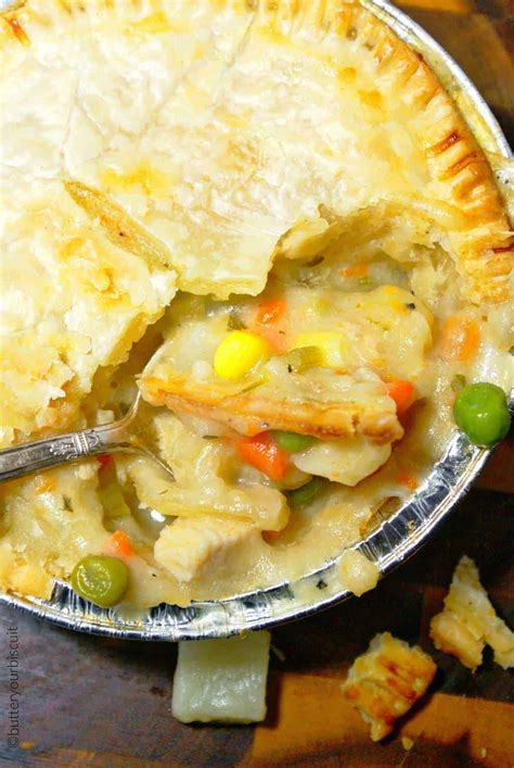 Chicken Pot Pies Recipe (freezable)- Butter Your Biscuit