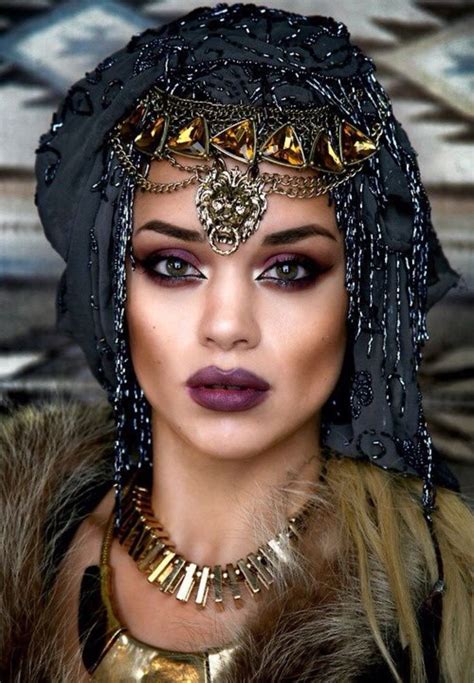 Gypsy Fortune Teller Makeup Looks Halloween Costume Halloween Cool