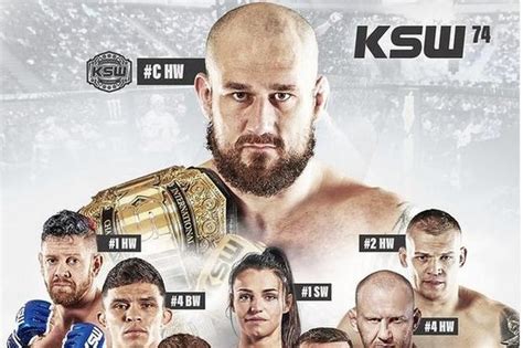 KSW 74 KOLEJNOŚĆ WALK KSW 74 KARTA WALK KSW 74 lista walk na KSW 74