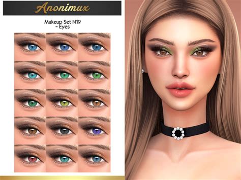 The Sims Resource Makeup Set N Eyes