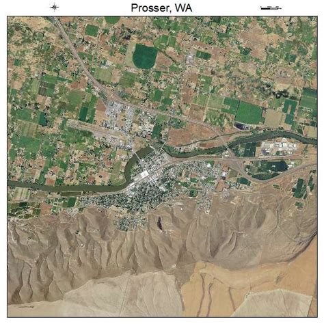 Aerial Photography Map Of Prosser Wa Washington