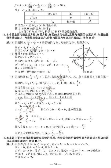 2020江苏高考数学真题试卷 答案解析完整版一览 南京本地宝