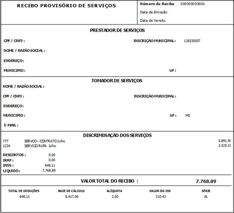 E158 Emissão De Nota Fiscal Eletrônica Iss Município Sp No Gfc Small