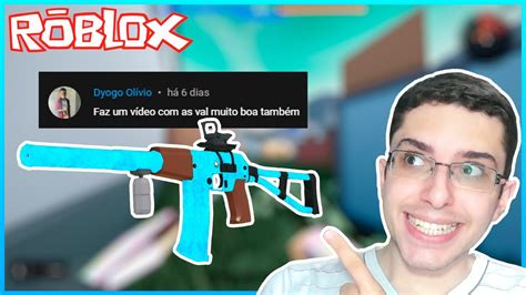 Eu Joguei Com Essa Arma Roblox Bad Business Youtube