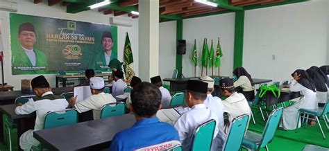 Doa Dan Tasyakuran Isi Peringatan Harlah PPP Ke 50 Tahun Di Provinsi