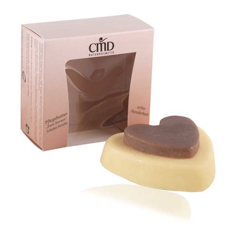 Cmd Pflegebutter Zwei Herzen Schoko Vanille G Beautymanufactur