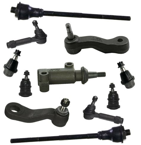 Piece Suspension Kit Idler Pitman Arms Upper Lower Ball Joints