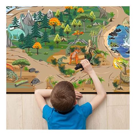 Tapis De Jeu Dinosaures Pour Enfant Tapis De Jeu