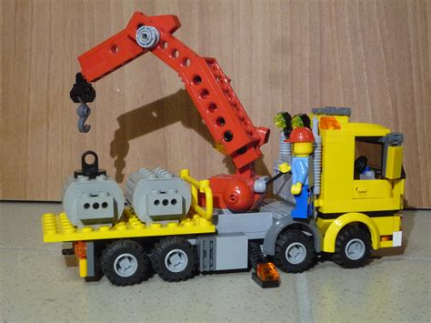 Le Porteur Grue Lego Waly7721 Flickr