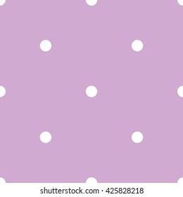 Tile Vector Pattern White Polka Dots Stock Vector Royalty Free