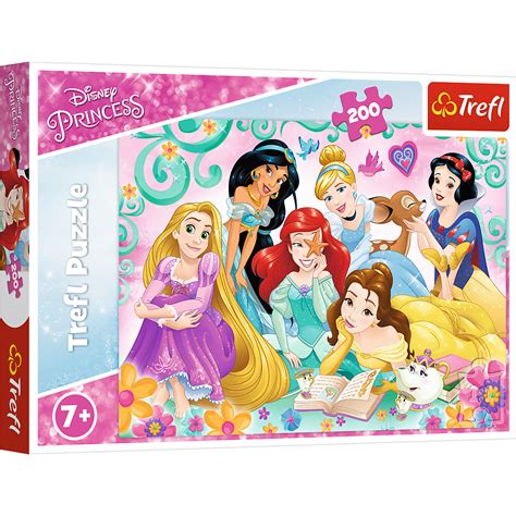 PUZZLE 200 EL DISNEY KSIĘŻNICZKI RADOSNY ŚWIAT KSIĘŻNICZEK 13268