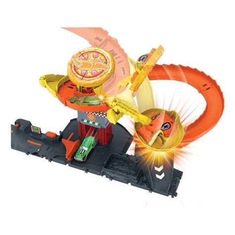 Attaque Du Cobra En Pizzeria Set Piste Mattel Htn Hot Wheels Ebay